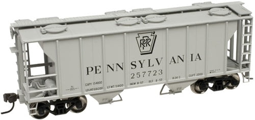 Atlas 11298 HO Scale Pennsylvania Railroad Covered Hopper #257757