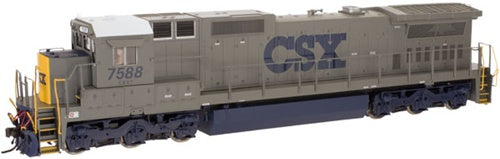 Atlas 10000765 HO RTR Dash 8-40C w/DCC & Sound, CSX/Stealth #7588