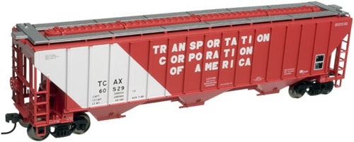Atlas 20000906 HO Trainman Thrall 4750 Covered Hopper Car, TCAX #60526