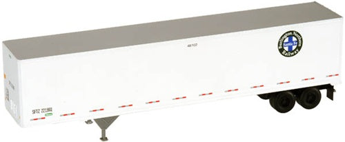 Atlas 20000306 HO BNSF 48' Pines Trailer #221835