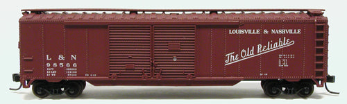 Atlas 36363 N Scale L&N'OldReliable'50' Double Door Boxcar #98557