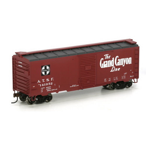 Athearn 70044 HO Scale AT&SF/Grand Canyon Line 40' Steel Door Box Car #141952