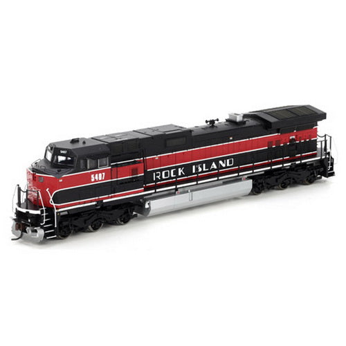 Athearn 77949 HO Rock Island RTR C44-9W Diesel Locomotive #5407