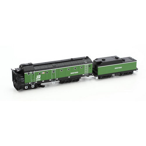 Athearn 93804 HO Burlington Northern Rotary Snowplow &Tender #972552