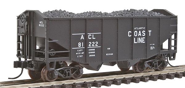 Atlas 41314 N Scale ACL 55T Fishbelly Hopper #81222
