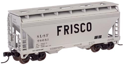 Atlas 39270A N Scale SLSF 2-Bay Centerflow Hopper #78651