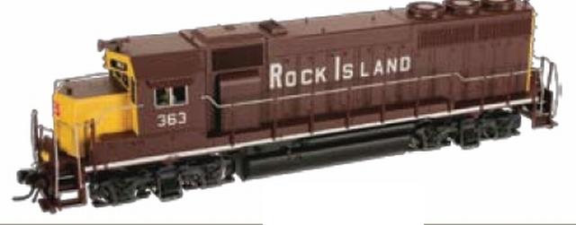 Atlas 40000241 N Scale Rock Island GP-40 Diesel Locomotive #363