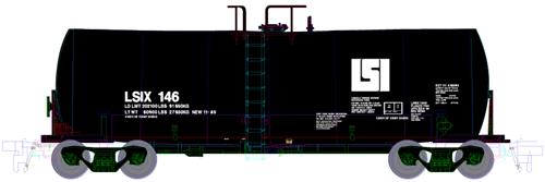 Atlas 40341 N Scale LiquidSugars 17,600 Gallon Tankcar #1