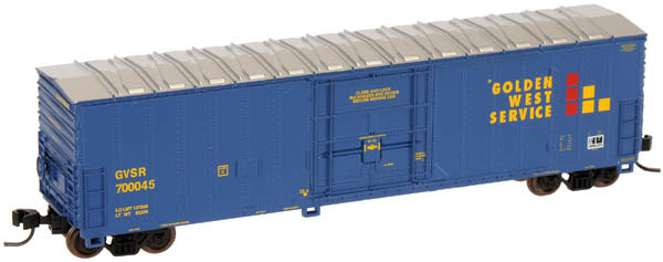 Atlas 30059 N Scale Golden West 50' FGE Boxcar #700045 – Trainz