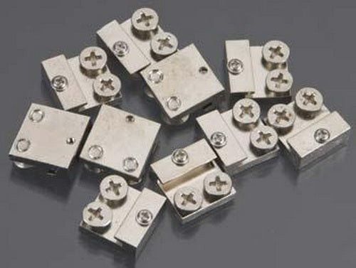 Aristo-Craft 11940B Plated Rail Clamps - Silver (100)