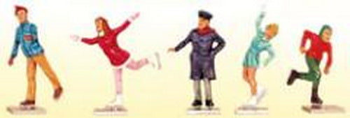 Aristo-Craft 62008 Ice Skaters--5 Figure Set