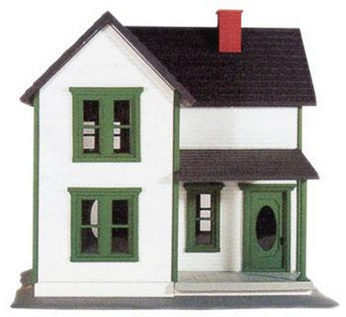 Aristo-Craft 7203A Farm House / White W.Grn Trim