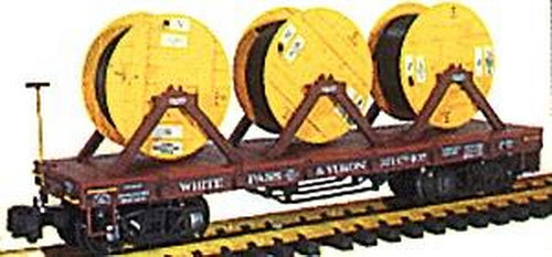 Aristo-Craft 86407 WP&Y Flatcar w/Reel