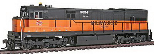Atlas 10000901 HO U30C Phase III w/DCC & Sound, MILW #5654