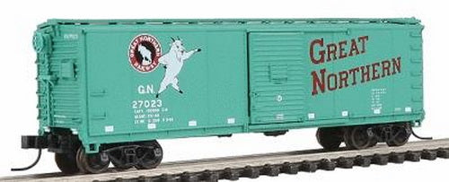 Atlas 45830 N Scale GN Steel Rebuilt Boxcar #27023