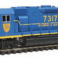 Atlas 47846 N Scale Delaware & Hudson GP38-2 Diesel Locomotive #7317 - DCC