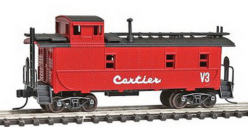 Atlas 35554 N TrainMan Cupola Caboose, Quebec Cartier Rwy #V3