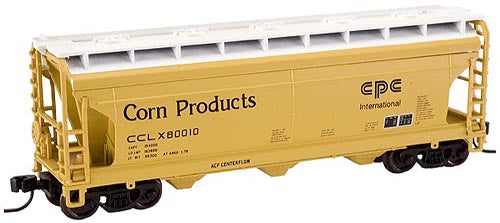 Atlas 39903A N Scale Corn Products Covered Hopper #80010