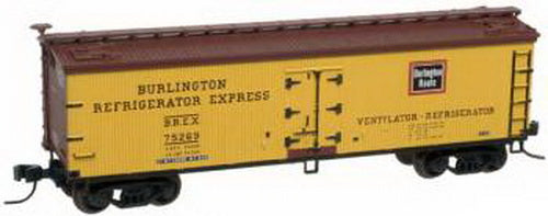 Atlas 41547 N 40' Wood Reefer, Burlington #75289