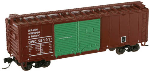 Atlas 38817 N Scale DWP 40' DD Boxcar #581911