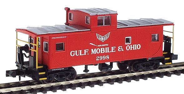 Atlas 43062 N Scale GM&O Standard Cupola Caboose #2998