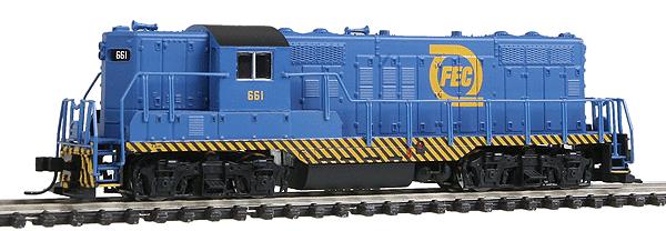 Atlas 48371 N Scale FEC GP9 Ph II #661
