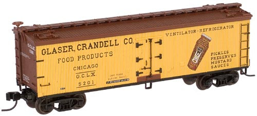 Atlas 41515 N Scale Glaser 40' Wood Reefer #5201