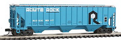 Atlas 50000504 N Trainman Thrall 4750 Cov Hopper, RI/Rock #801117