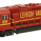 Atlas 53987 N Scale Lehigh Valley GP-38 Low Nose Diesel Locomotive #311