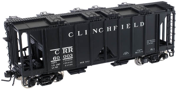 Atlas 8379 70t 2-Bay Cvd.Hopper Clinchfield