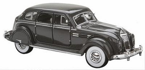 Atlas 99087122 HO Gray 1936 Chrysler Airflow Imperial Eight Gunmetal