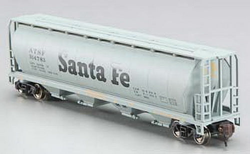 Bachmann 19152 N Santa Fe 4 Bay Cylindrical Grain Hopper