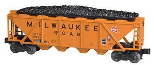 Williams 47606 O Scale Milwaukee Road 4-Bay Hopper #98744