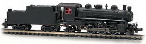Bachmann 51549 HO Painted & Unlettered Baldwin 2-6-2 Prairie Steam Loco & Tender