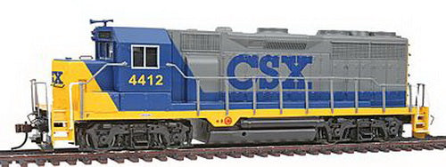 Bachmann 60715 HO Scale CSX EMD GP35 Diesel Locomotive w/ DCC #4412