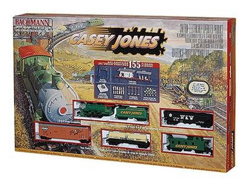 Bachmann 00617 Casey Jones HO Gauge Steam Train Set