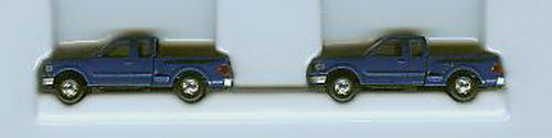 Atlas 2982 N Scale Ford F150 Flare--Moonlight Blue (Pack of 2)