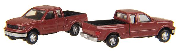 Atlas 2984 N Red Ford F150 Flare Pickup (Pack of 2)