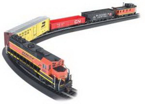Bachmann 00706 BNSF Rail Chief HO Gauge Starter Diesel Freight Train Set