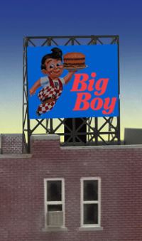 Miller Engineering 339080 N/Z Animated Big Boy Billboard