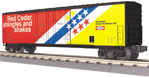 MTH 30-74627 Canadian Forest Products LTD 50' Double Door Plugged Box