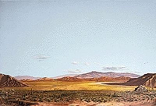 Walthers 949-706 HO Instant Horizons "Saguaro Cactus Desert" Background Scene