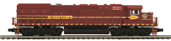 MTH 20-20140-1 DMIR SD40T-3 Tunnel Motor Diesel Engine w/PS2 #401 (Hi-Rail)