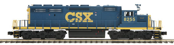MTH 20-20150-1 CSX SD-40-2 Diesel Engine #8258 w/PS2