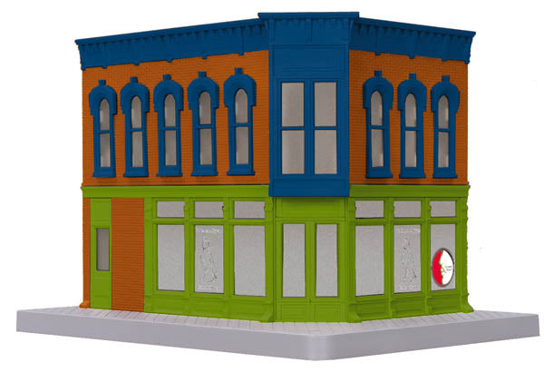 MTH 30-90391 Dr. Emerson Bigguns Opposite Corner Building w/Blinking Signal
