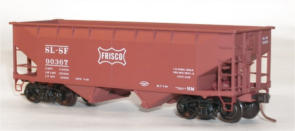 Accurail 7708 HO KIT Offset-side Twin Hopper, SLSF