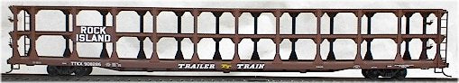 Accurail 9317 Rock Island Tri-Level Open Auto Rack Carrier Kit