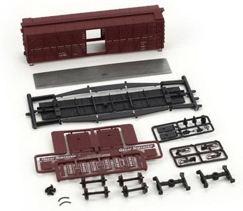 Accurail 4734 HO Scale Great Northern 40' Wood Stock Car Kit