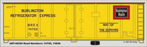 Aristo-Craft 46259 BREX 40' Reefer