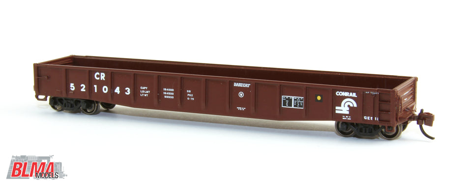 BLMA Models 14033 CR/GE51D #521032 N ACF 70-Ton 52' Gondola